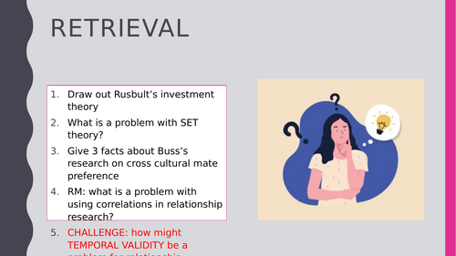 AQA Psychology- Relationships- Duck's Phase model of breakdown