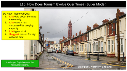 Butler Model Blackpool Tourism