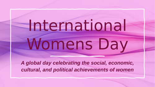 International Womens Day assembly