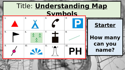 Map Skills Os Map Symbols Teaching Resources