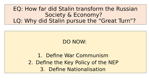 stalin five year plan essay grade 11 pdf download