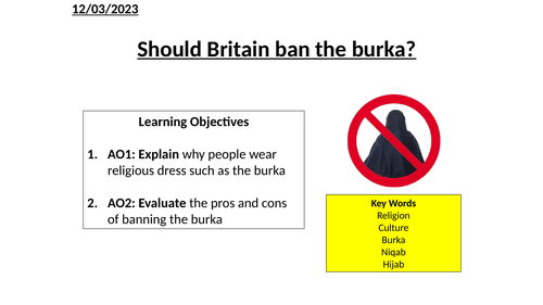 Should Britain ban the burka?