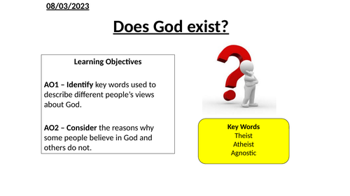 Does God exist?