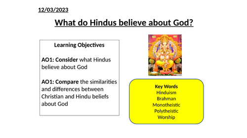 Hindu Beliefs about God