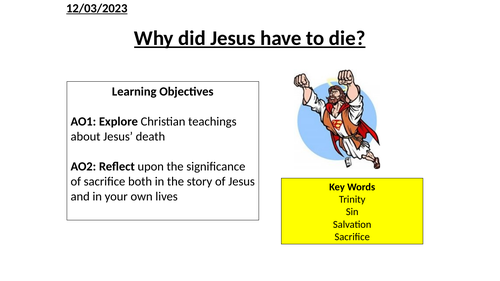 Crucifixion, Salvation and Atonement