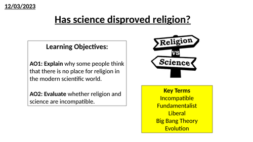 Religion and Science