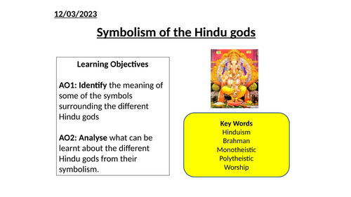 Symbolism of the Hindu gods