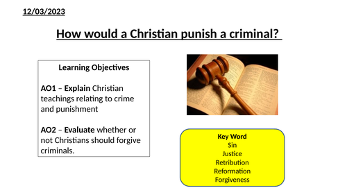 Christian views on Punishment
