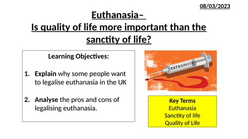 Euthanasia