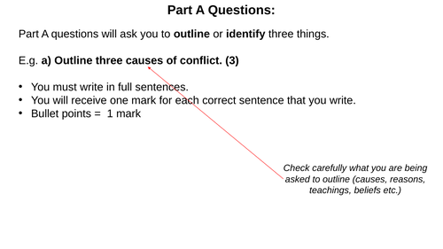Edexcel GCSE RS: How to answer exam questions