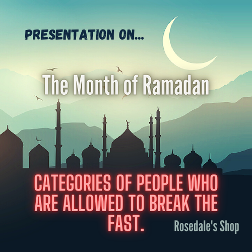 Ramadan PRESENTATION: Those Who are Allowed to Break the Fast (Mini Guide)