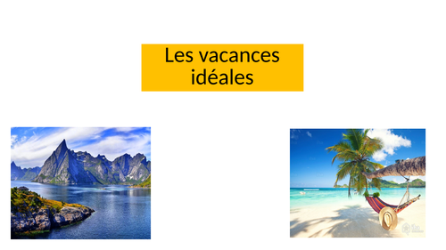 French GCSE - Holidays/ bookings
