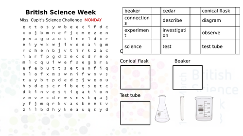 British Science Week Morning Challenges