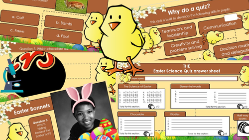 THE Ultimate Science of Easter Quiz
