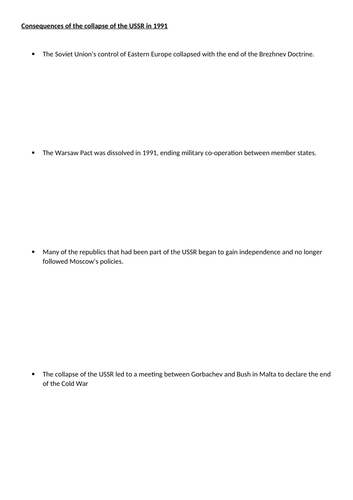 Edexcel GCSE paper 2 Superpowers revision lesson