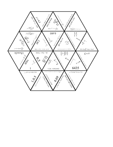 Tarsia Puzzle on Calculus