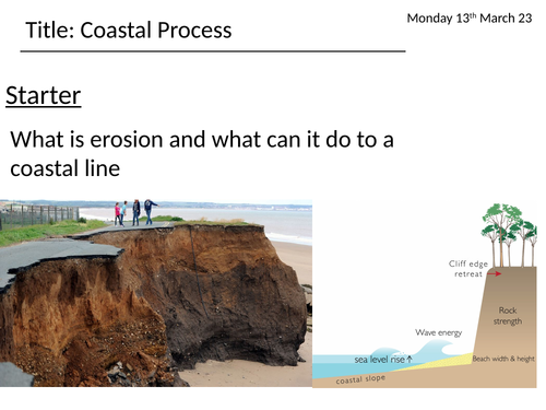 Coastal Process  2 Lesson Pack