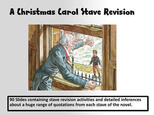 Stave Revision A Christmas Carol