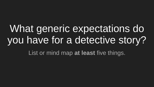 Cormoran Strike - Language and Structure