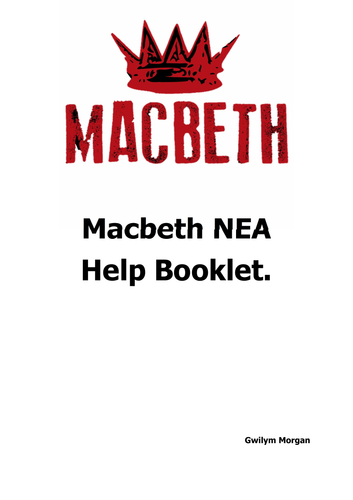 Macbeth Help Booklet