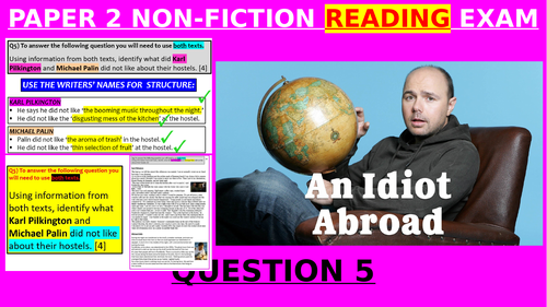EDUQAS GCSE English Language Paper 2 Q5: An Idiot Abroad (BRAZIL)