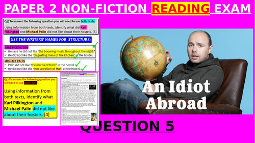 EDUQAS GCSE English Language Paper 2 Q5: An Idiot Abroad