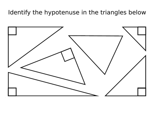 Introduction to Pythagoras - WRM Year 9 and GCSE