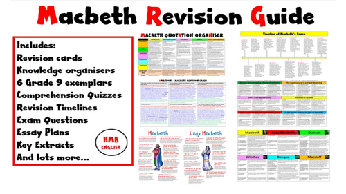 Macbeth GCSE Revision Booklet 2023