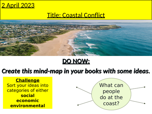 KS3 Geography - Coastal Conflict