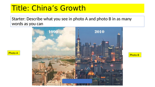 KS3 Geography - China - Foreign Direct Investment