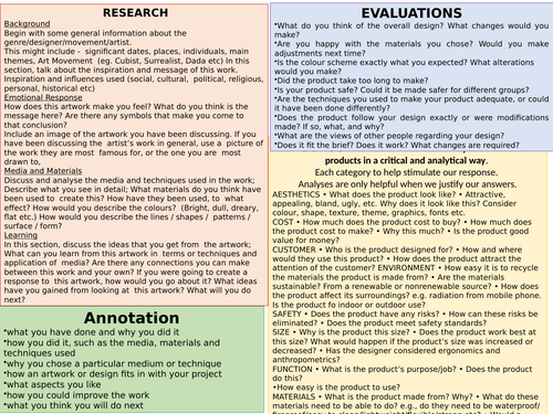Literacy Mat Art and Design
