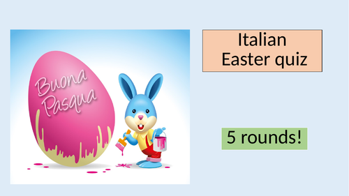 Italian Easter Quiz