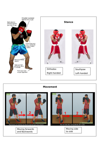 Boxercise techniques and fitness circuit