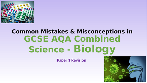 GCSE AQA Trilogy Combined Science Biology Paper 1 Revision Lesson