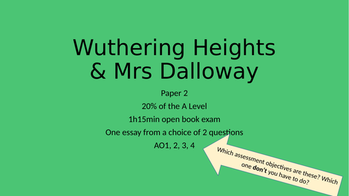 Wuthering Heights Lesson 1