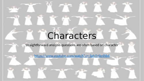 Wuthering Heights character map lesson