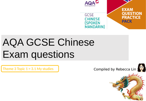 AQA GCSE Theme 3 Listening exam Qs