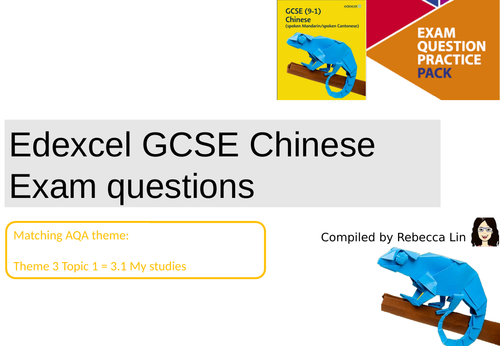 EdexGCSE Listening examQs per AQA Theme3