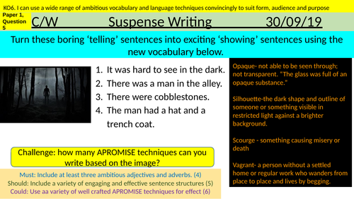 P1,Q5 - Creating Suspense