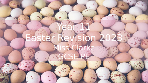 AQA GCSE PE REVISION