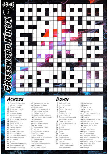 Crossword Ninja - Series 4 - No.2