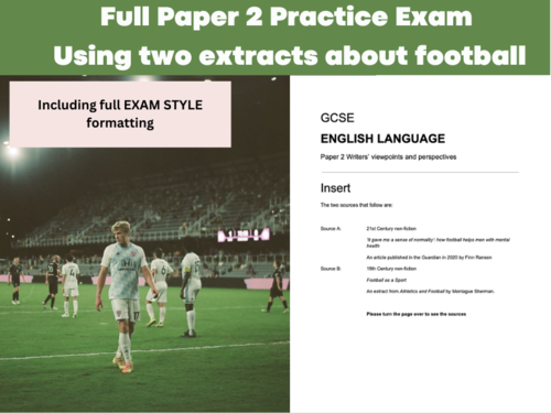 Paper 2 Practice Exam -- Football