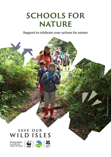Schools For Nature - support to celebrate your actions for nature