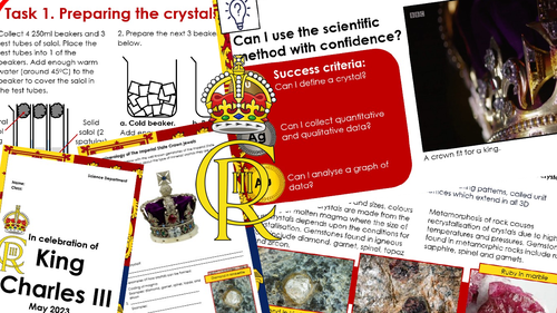 The Science of King Charles III Crown Coronation Geology/ Chemistry Lesson