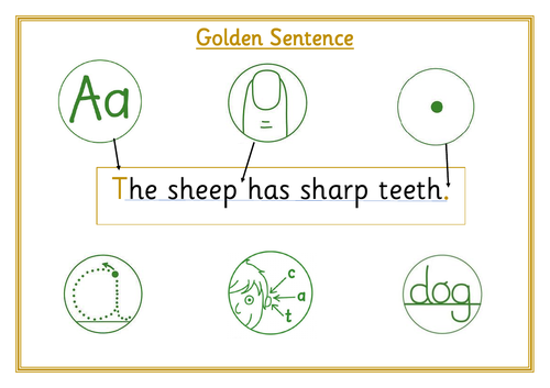 Golden Sentence Year 1