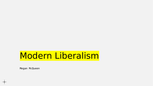 AQA A Level Politics - Liberalism Lessons