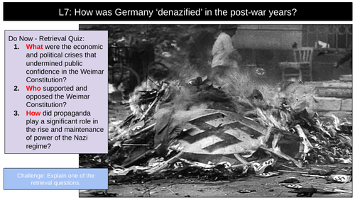 Germany denazified De-nazified