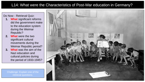 Post War education Germany | Teaching Resources