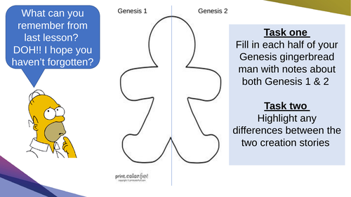 EDUQAS WJEC RS ROUTE B ORIGINS & MEANINGS - different Christian beliefs about creation