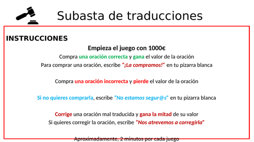 La identidad regional - Repaso gramatical y de vocabulario